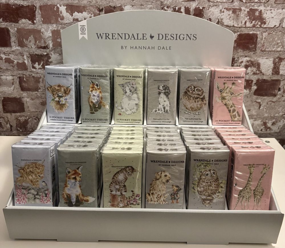 Wrendale Papirlommetørklær