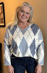 Hovedbilde Genser Bl&aring; Harlequin