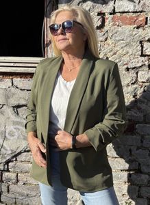 Hovedbilde Blazer Olivengr&oslash;nn