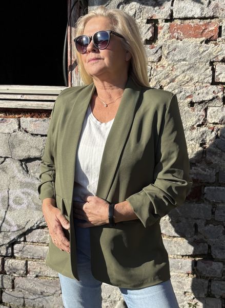 Blazer Olivengr&oslash;nn